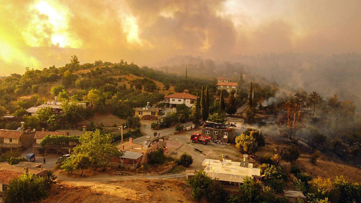 Die Waldbrandgefahr ist aufgrund der Hitze in vielen Regionen deutlich erhöht. 