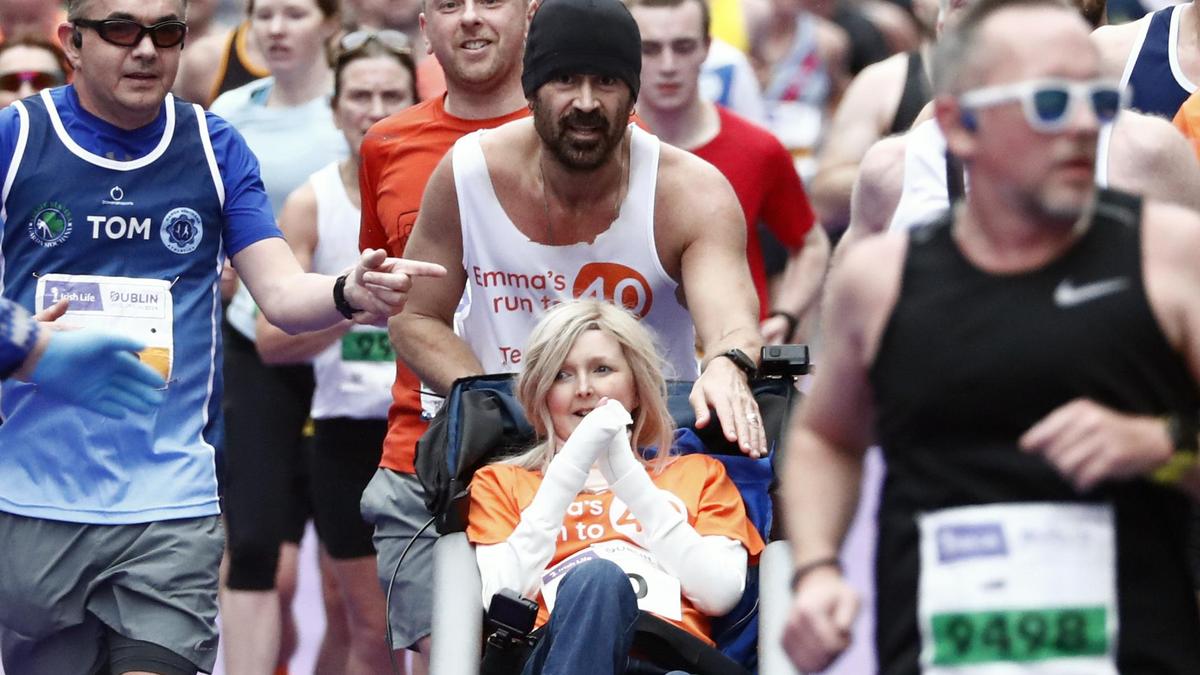 Colin Farrell lief für eine kranke Freundin in Dublin einen Marathon.