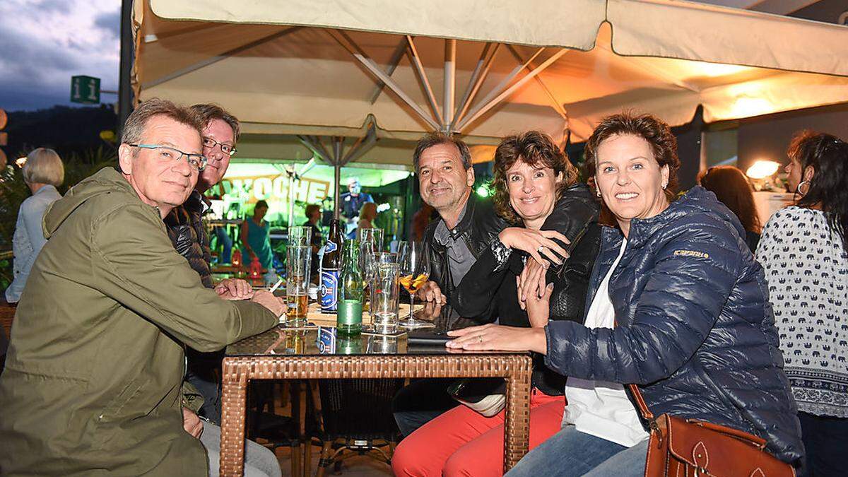 Six in the City sorgte beim Publikum auf dem Hauptplatz Kapfenberg für gute Stimmung