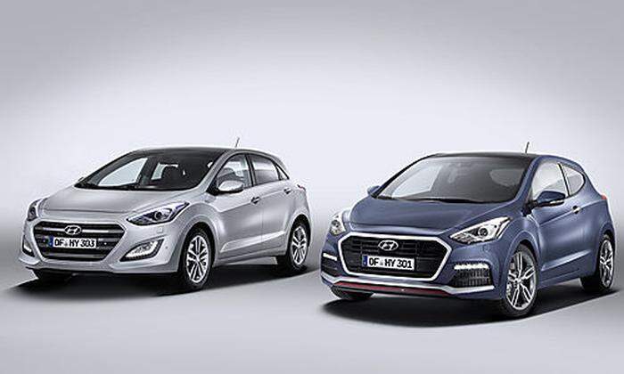 Brüderpaar: Hyundai i30 und der neue Turbo