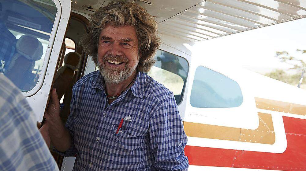 Reinhold Messner, 72-jährige Bergsteigerlegende aus Südtirol, hat in Afrika eine dramatische Rettungsaktion verfilmt