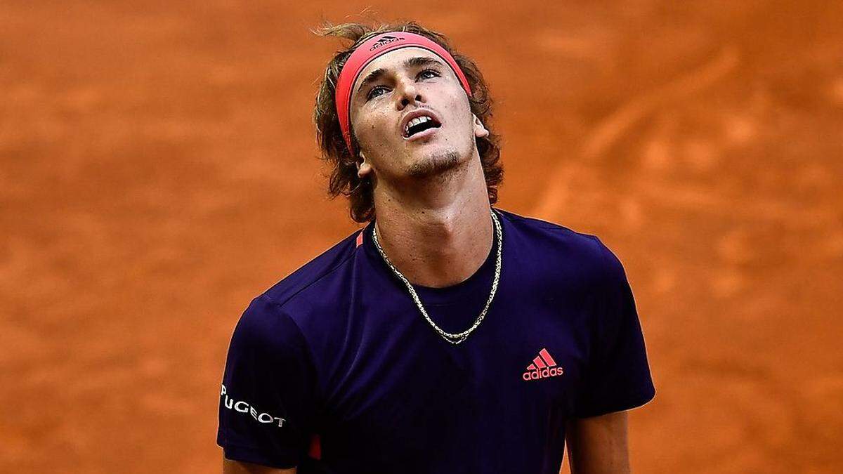 Der als Nummer vier gesetzte Deutsche Alexander Zverev