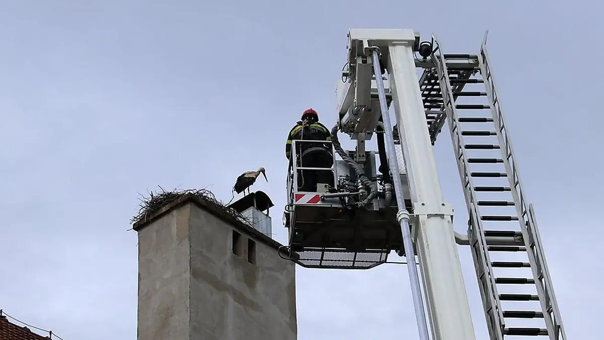 Rettungsaktion in Knittelfeld
