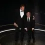 Arnold Schwarzenegger und Danny DeVito bei der Oscar-Verleihung im Vorjahr