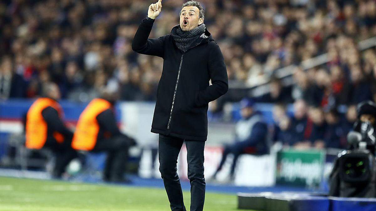 Barca-Coach Luis Enrique