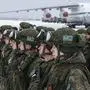 In this image taken from video released by Russian Defense Ministry Press Service, Russian peacekeepers of Collective Security Treaty Organization leave a Russian military plane during the withdrawal of its troops, at an airport outside Moscow, Russia, Saturday, Jan. 15, 2022. Russia's defense ministry says the troops that were deployed to Kazakhstan as violent demonstrations shook the country have returned home. The troops were part of a force sent as peacekeepers by the Collective Treaty Security Organization, a Russia-led alliance of six former Soviet states. The CSTO approved the force of more than 2,000 on Jan. 5 at the request of Kazakh President Kassym-Jomart Tokayev. (Russian Defense Ministry Press Service via AP)