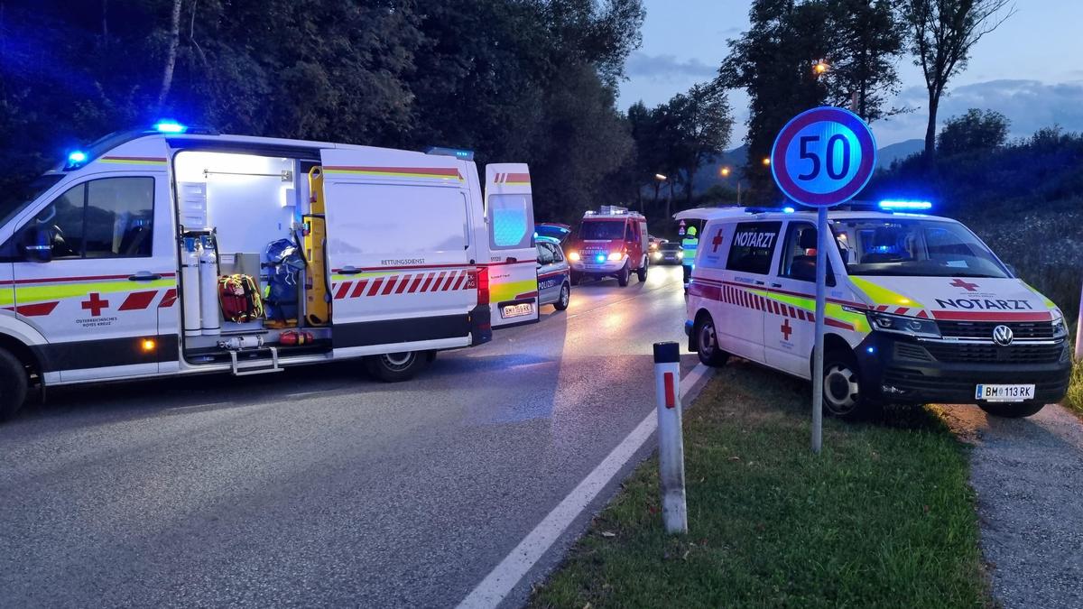 Der Unfall ereignete sich am späten Sonntagabend