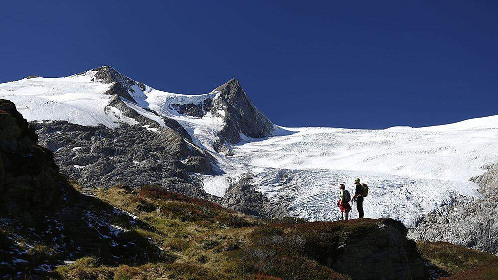 Imposante Gletscherwelt am Fuße des Großvenedigers	