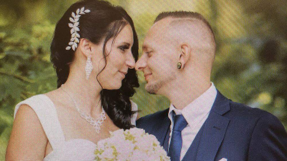 Melanie und Philipp Dworschak heirateten am 20. Juli in der Montanstadt Leoben