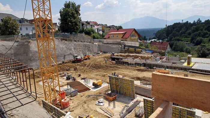 Die Baustelle am Postriegel