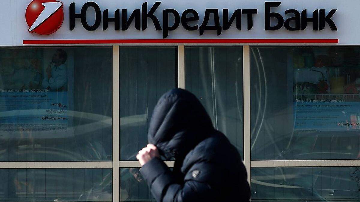 In Russland besitzt UniCredit eine der 15 größten Banken des Landes