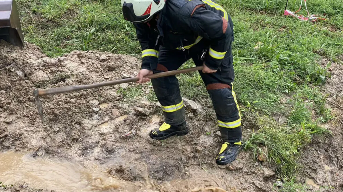 In Pöllau war die Feuerwehr im Dauereinsatz