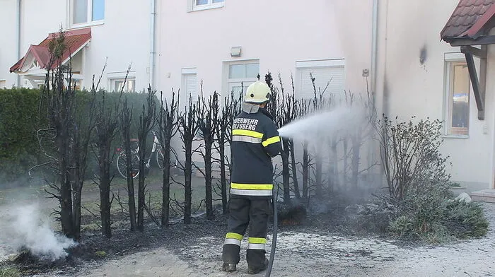 Die FF Wolfsberg war im Löscheinsatz