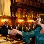 Siegfried Nagl (ÖVP) und Elke Kahr (KPÖ), die beiden Wahlsieger bei der Angelobung der Staddtregierung 2017