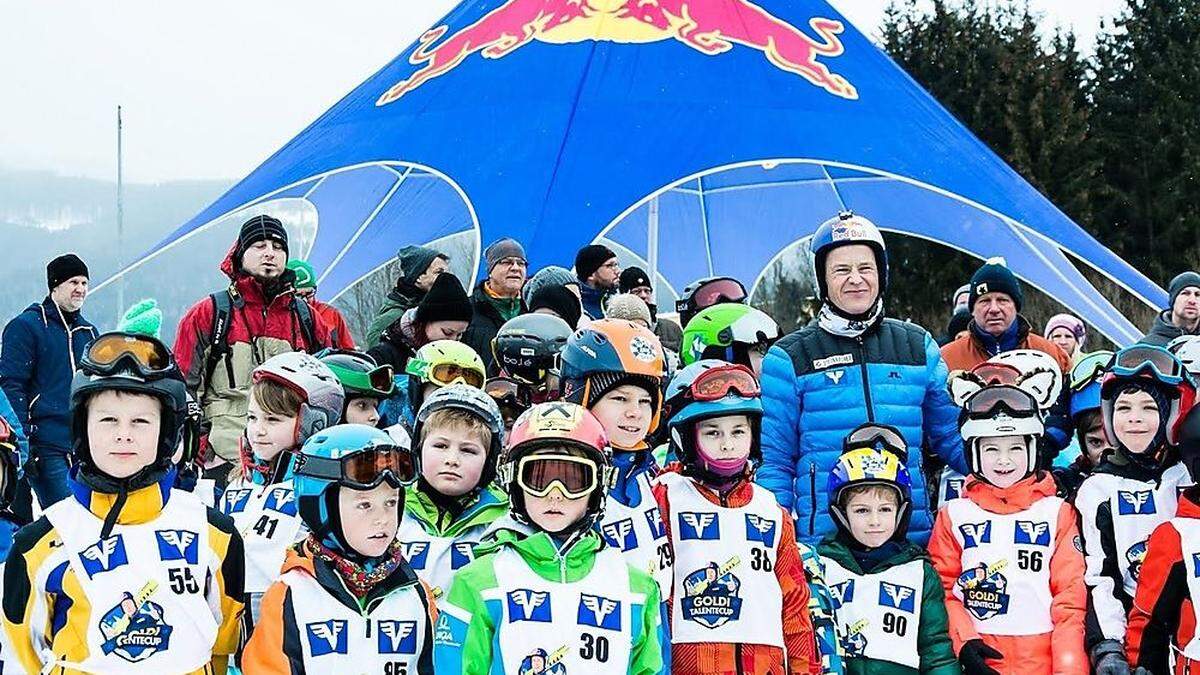 Andreas Goldberger stand in Mürzzuschlag mit Tipps und Tricks zur Seite