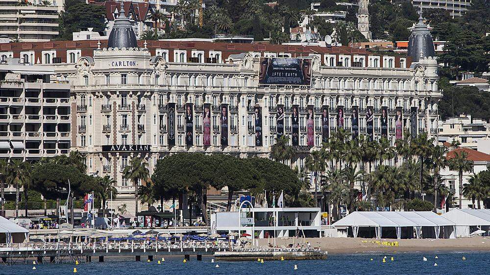Das berühmte Carlton Hotel in Cannes