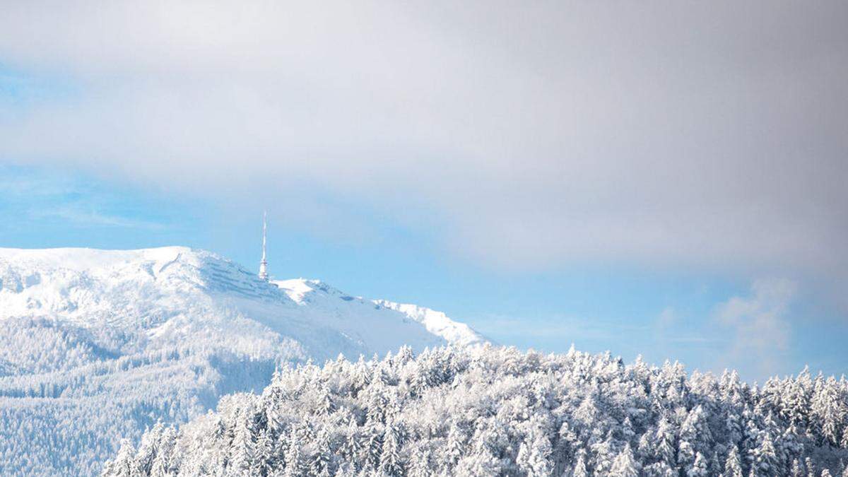 Die Wolken über dem Dobratsch könnten im Tagesverlauf auflockern