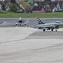 Eurofighter am Rollfeld