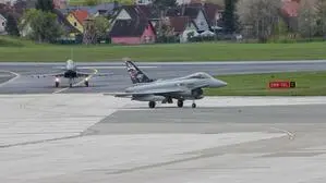 Eurofighter am Rollfeld