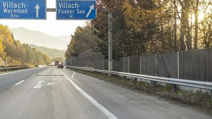 Für rund eine Stunde war die A2 bei Villach am Samstag komplett gesperrt (Archivfoto)