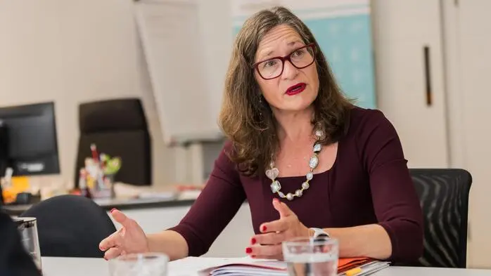 Finanzreferentin Constance Mochar (SPÖ) präsentierte das Budget