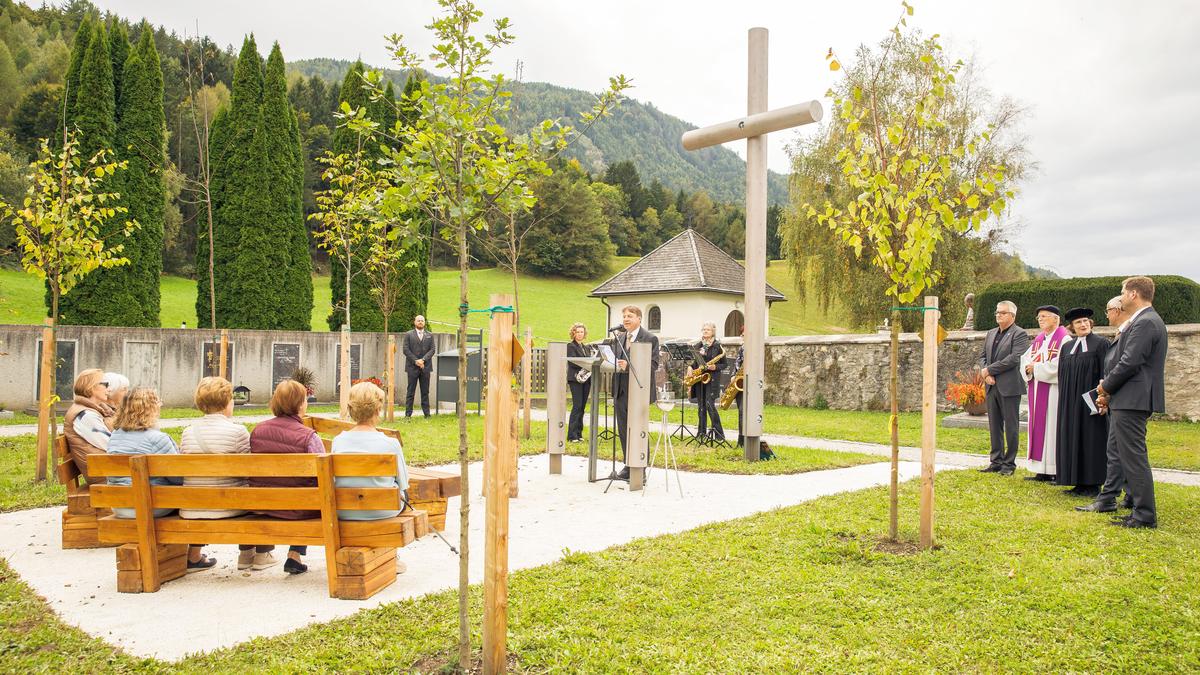 Ein weiterer Friedensforst wurde in Kellerberg eröffnet