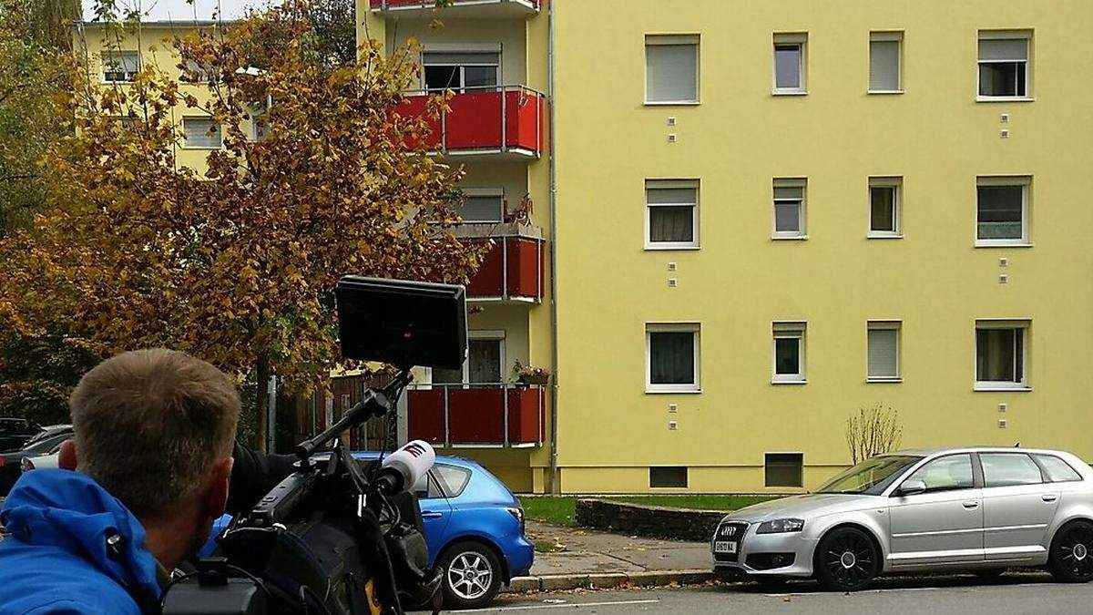 Der Tatort in Graz-Jakomini