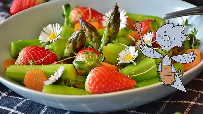 Spargelsalat (Symbolbild)