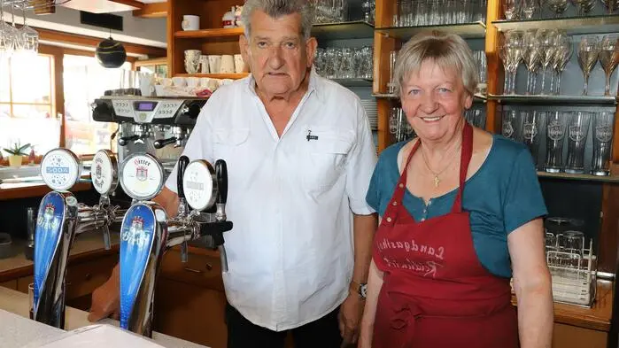 Die Wirtsleute  Karl  und Irmgard Liebetegger freuten sich wieder über einen großen Erfolg mit ihrem 11. Gulasch am Berg  Festival.