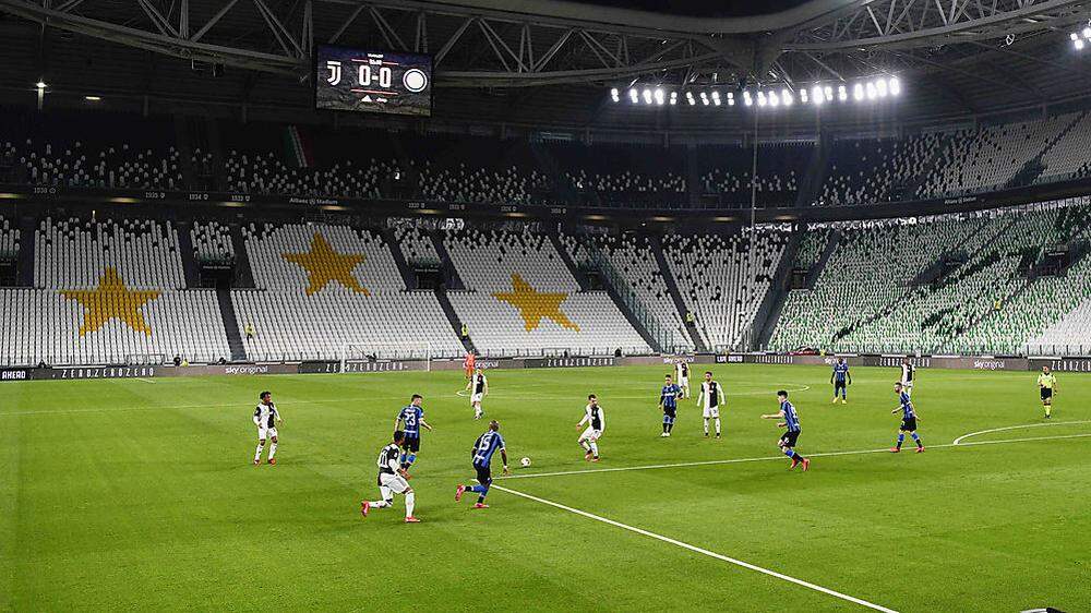 In der höchsten italienischen Fußball-Liga finden Geisterspiele statt