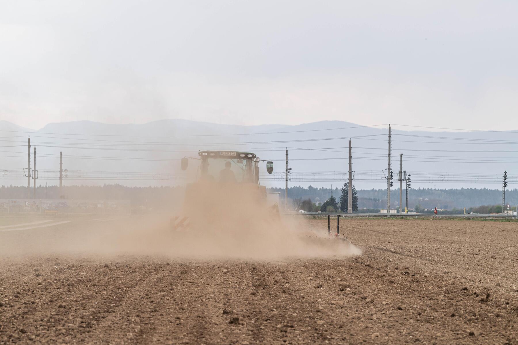 Warten auf Regen: Es kommt nur ein Tropfen auf den heißen Stein