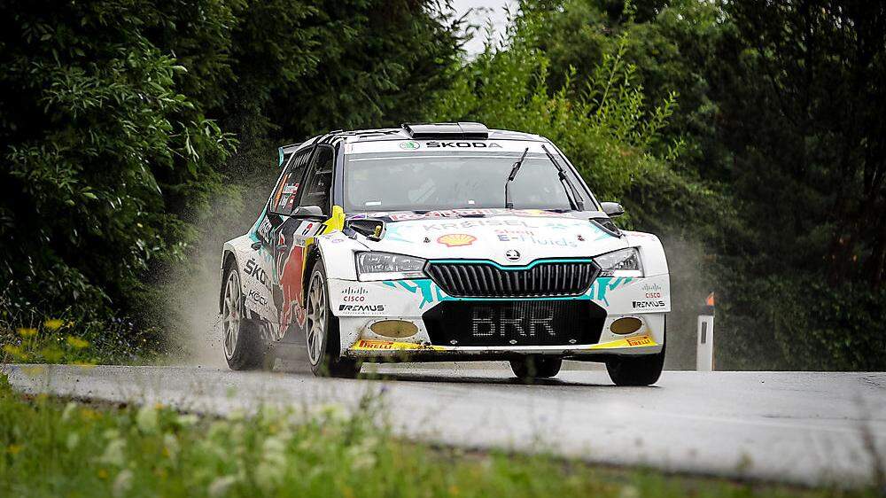 Im Vorjahr fuhr Raimund Baumschlager bei der Rallye Weiz in seinem Skoda Kreisel RE-X1 