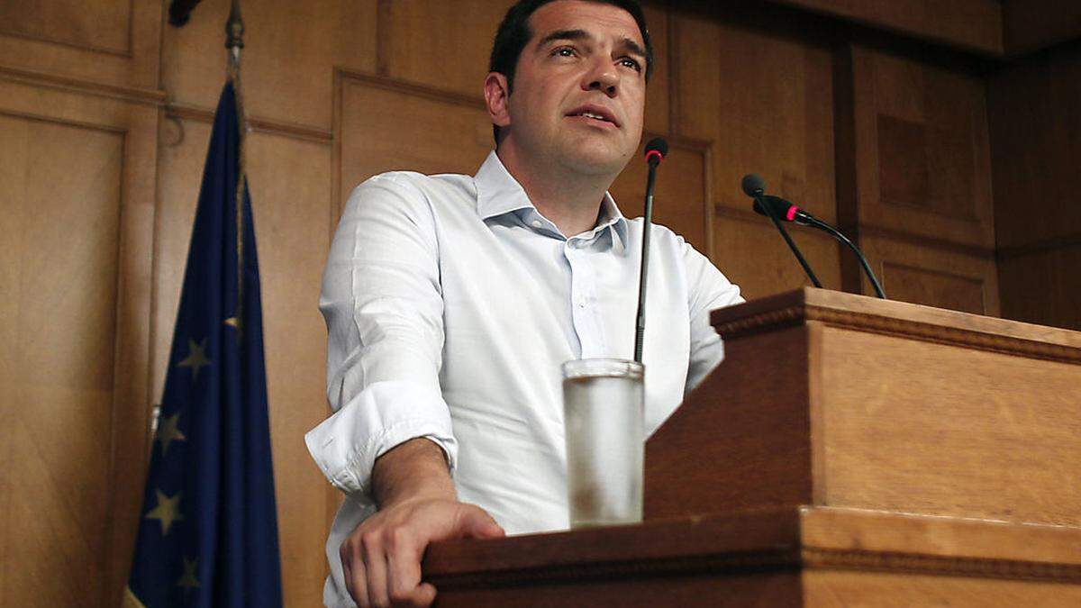 Wie immer unter Druck: Ministerpräsident Alexis Tsipras