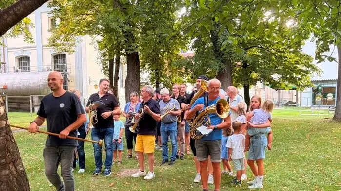 Es wurde gemeinsam musiziert