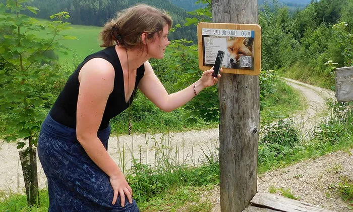 Mittels Smartphone mehr über die Natur erfahren