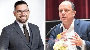 2. Vizebürgermeister Harald Lembacher (FPÖ) und Bürgermeister Christoph Stark (ÖVP)