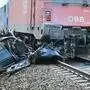 Nach dem Unfall wurde der Zug evakuiert