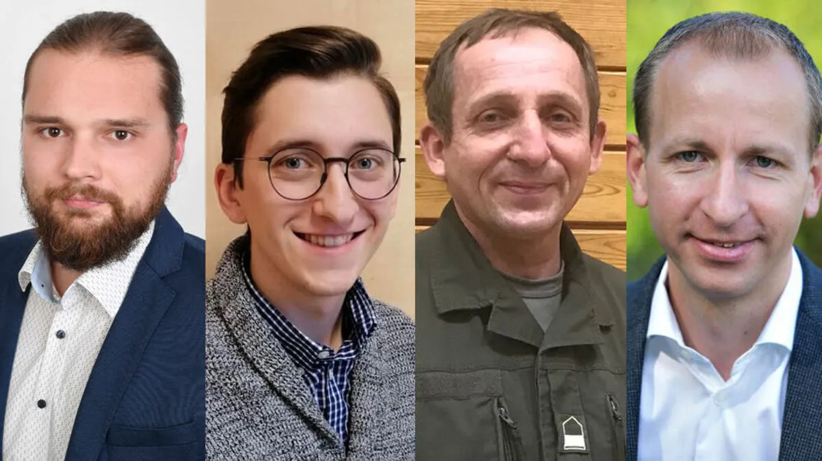 Mathias Freidl, Lukas Saurer, Alois Kremser und Hans Jürgen Ferlitsch sind vier von Hunderten Helfern in der Region