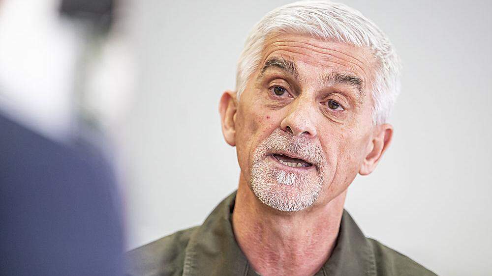Kärntens Militärkommandant Walter Gitschthaler ist verärgert