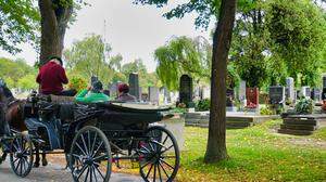 Der schönste Ort für eine Fiakerfahrt: der Wiener Zentralfriedhof