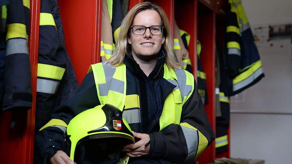Bereits seit 2004 ist Dagmar Hribernik ehrenamtlich bei der Freiwilligen Feuerwehr Völkermarkt