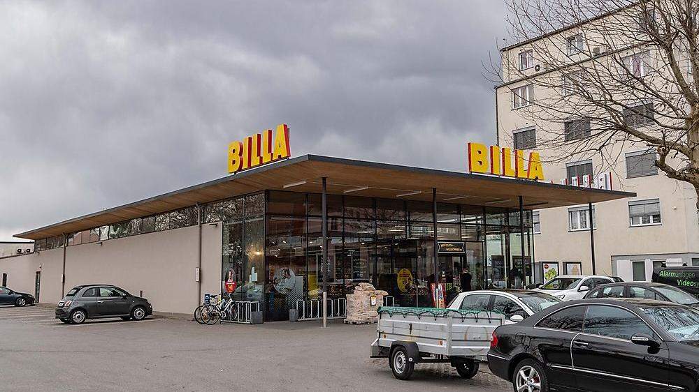 Auch ein Billa-Markt in Graz wurde überfallen