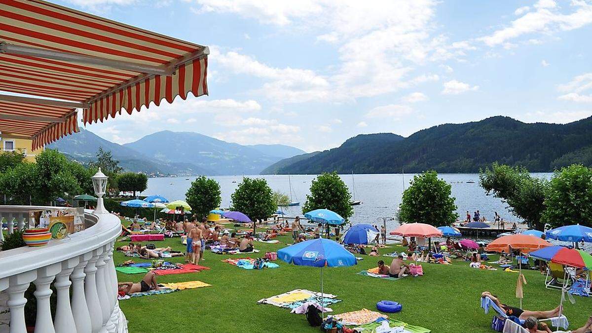 Das Strandbad am Millstätter See: In die Infrastruktur wird heuer die Seeboden Touristik GmbH rund 200.000 Euro investieren