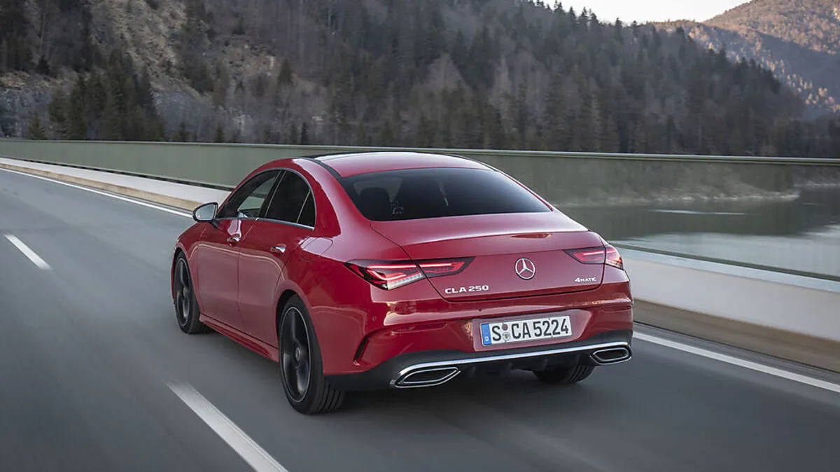 Das CLA Coupé ist die schönste Lesart der A-Klasse 