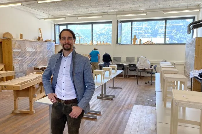 Martin Zimmermann, Bezirkslehrlingswart-Stellvertreter Hermagor: "Gleich im ersten Lehrjahr ein so hochkomplexes Stück in der vorgegebenen Zeit fertigzustellen ist eine gewaltige Leistung."