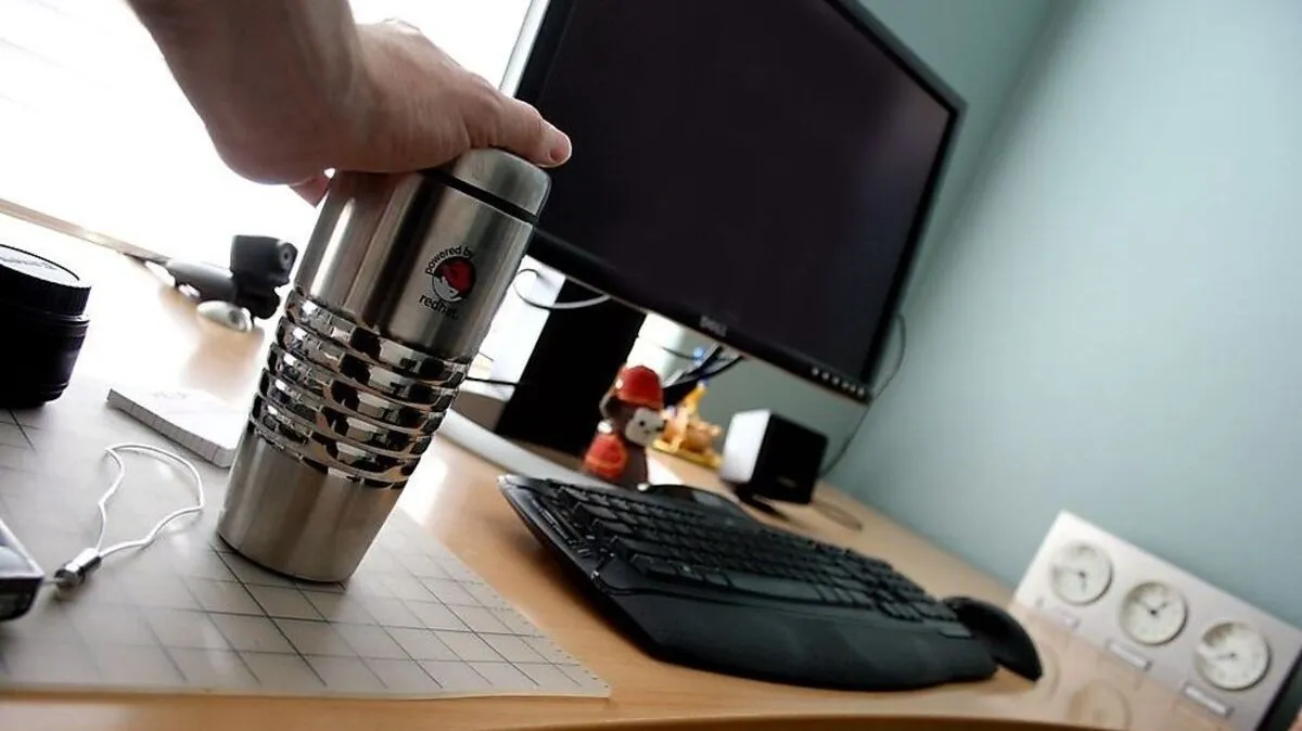 Der "Coffee-To-Go" muss dieser Tage oft nur wenige Meter zurücklegen