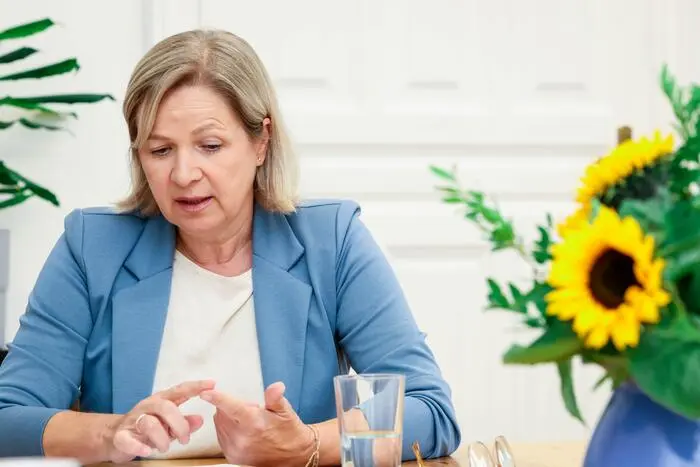 Judith Schwentner im Gespräch