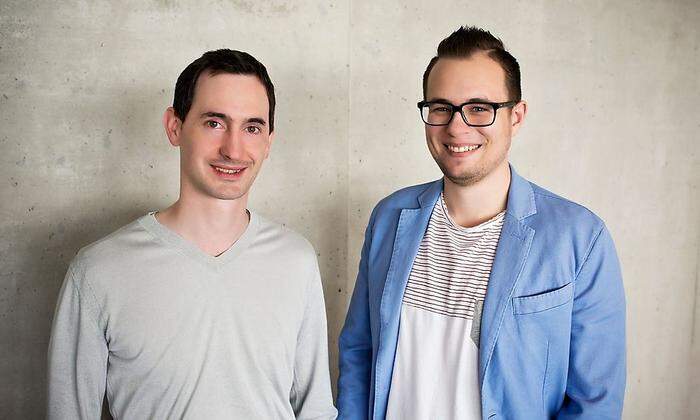 iTranslate-Geschäftsführer Alexander Marktl und Andreas Dolinsek  