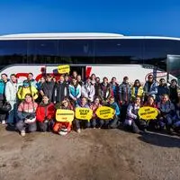 Schülerinnen und Schüler der HLW Lipizzanerheimat waren am Donnerstag beim Antenne Snowday auf der Planai dabei