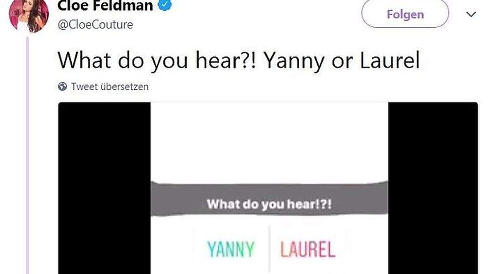 Yanny oder Laurel?